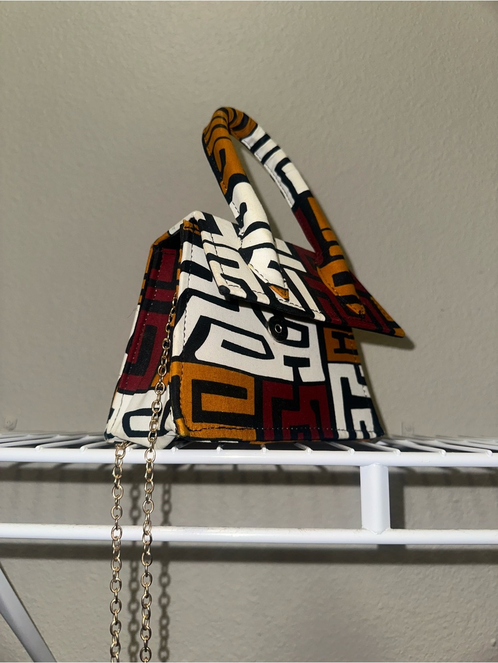 African Style Patterned Purse - Picture 5 of 5